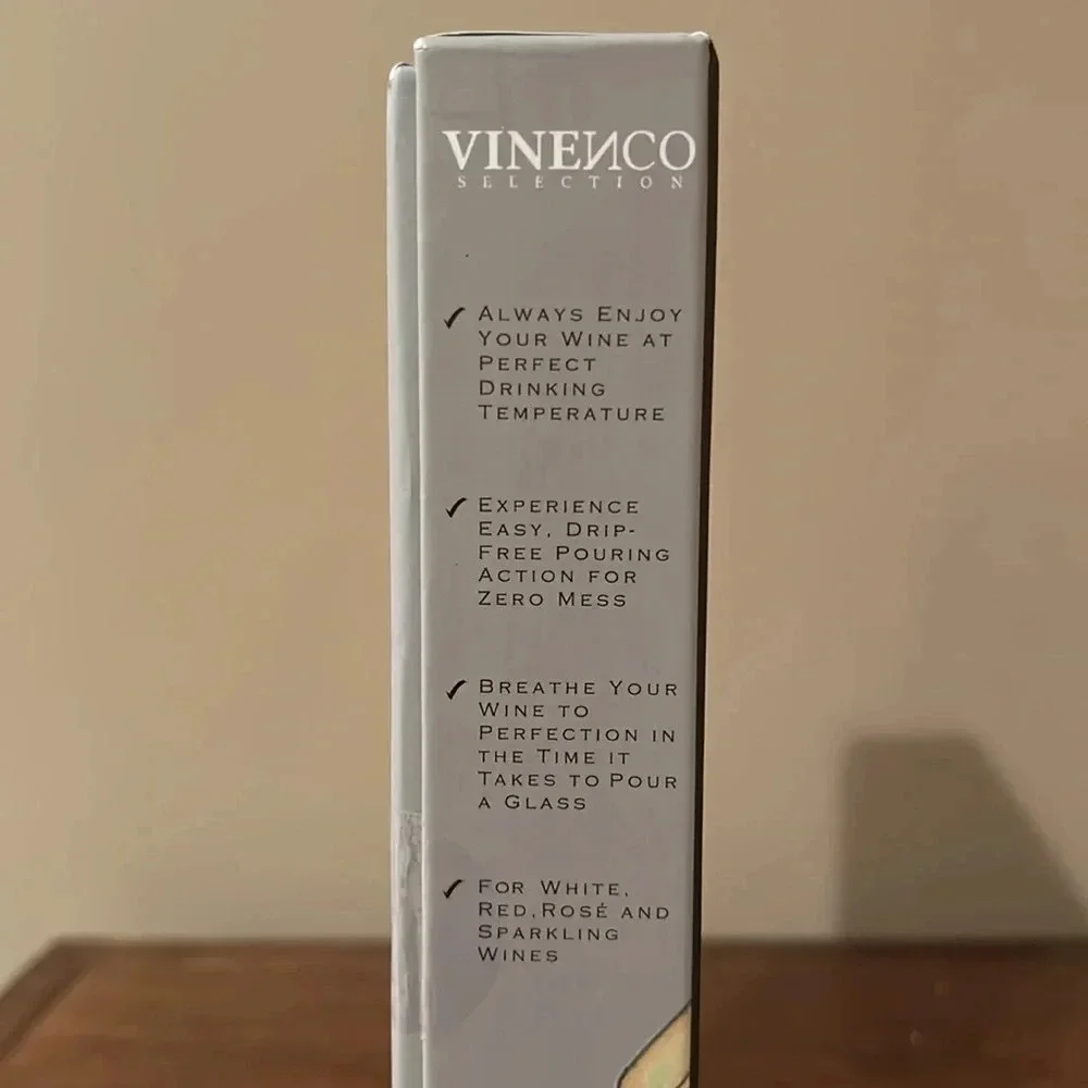 Wine Chiller Gift Set | Wine Chiller | Cocktail Napkins | Gifts | Holiday Gift